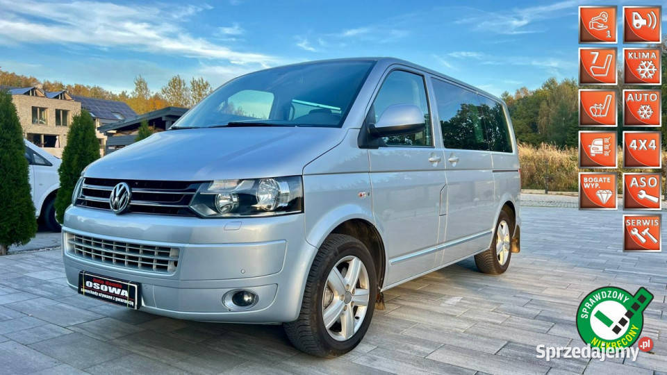 Volkswagen Multivan 2.0tdi 4-Motion dsg full opcja full serwis stan perfec…