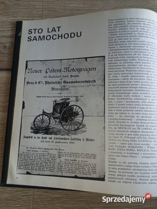 Sprzedam książkę wielka encyklopedia samochodów Kozłów Biskupi
