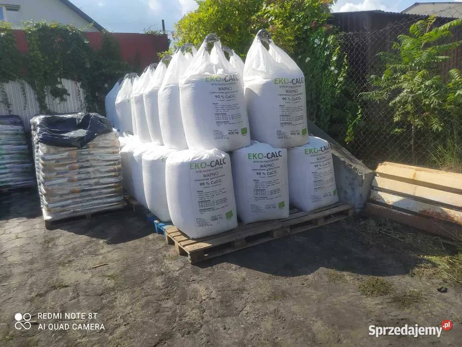 Wapno granulowane nawozowe z magnezem worki 25 i małopolskie Liszki