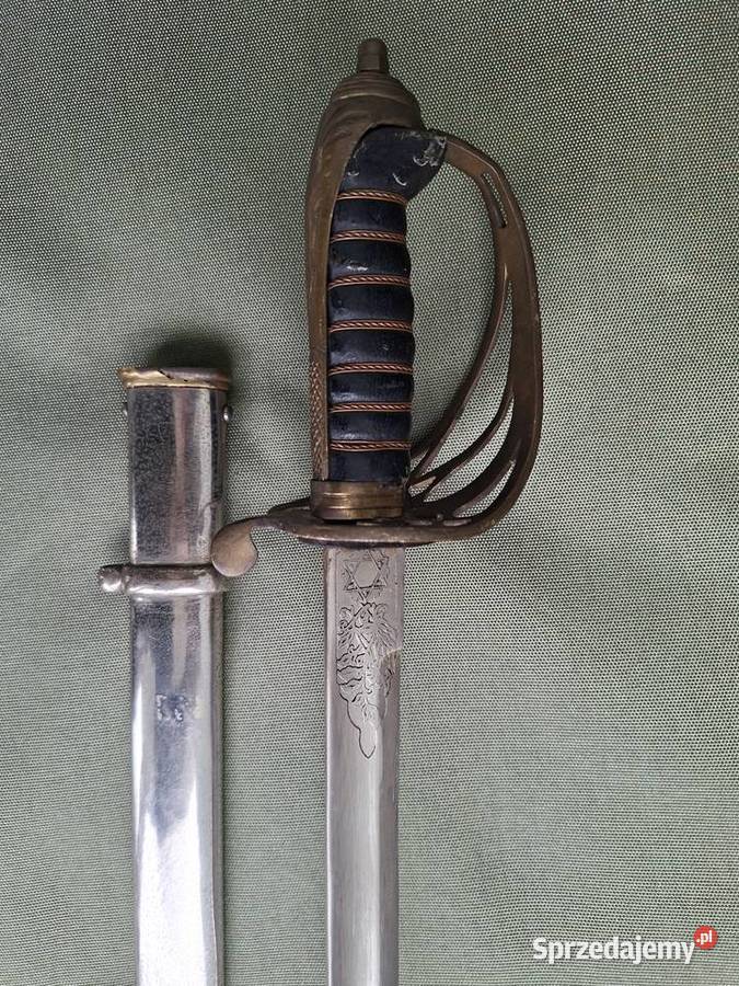 Pałasz brytyjski z pochwą Szabla Militaria
