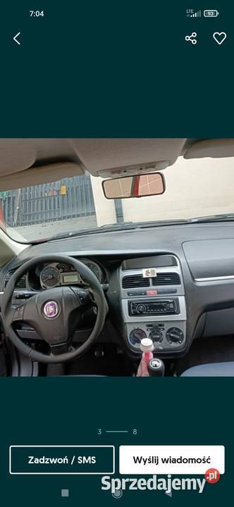 Fiat Linea 13 LPG 2009r okazja 5600 aktualne Białystok sprzedam