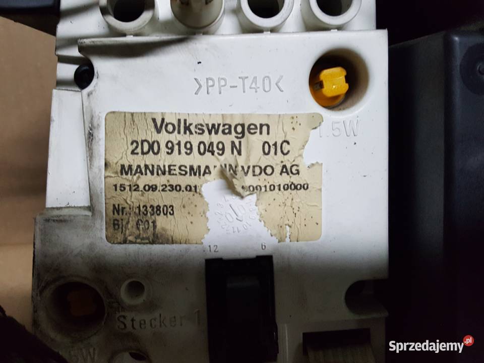 Vw Lt Licznik Europa Tachograf 2D0919049N dostawcze Gniewkowo
