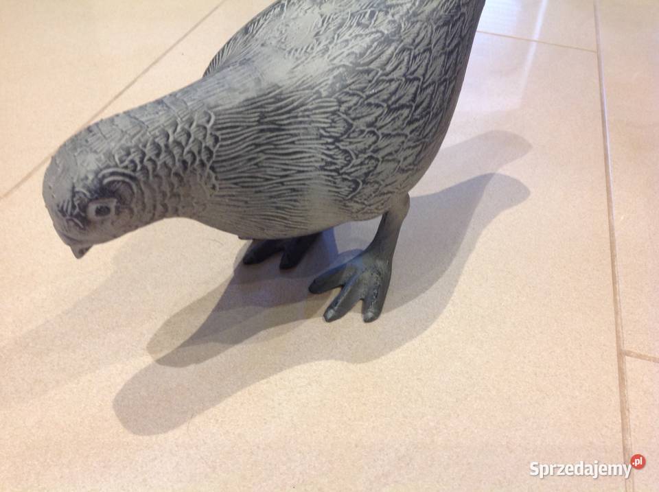 Figurka Gołębia odcienie szarości Nowa Sól