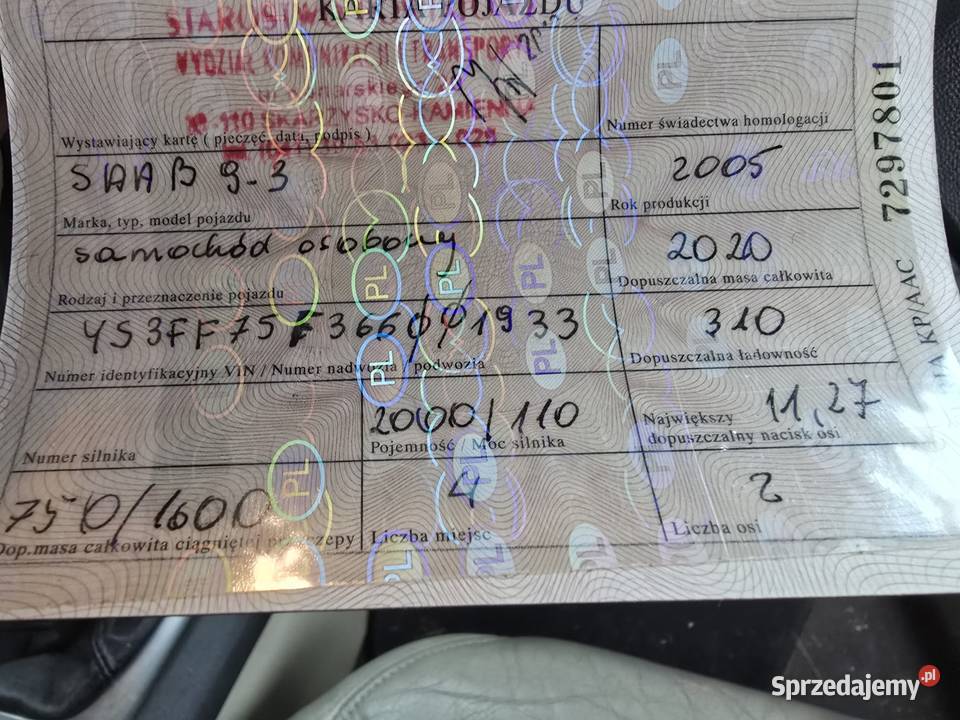 SAAB 93 CABRIO 20 Turbo B czarny podkarpackie Rokietnica