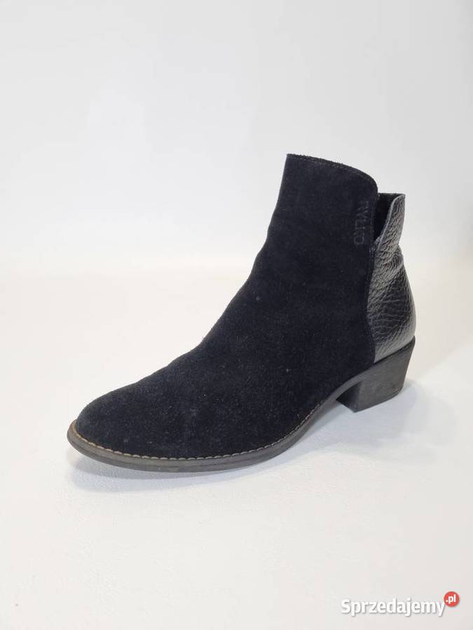 Ryłko sztyblety ocieplane Skóra naturalna zamsz Ryłko Kozaki Gdynia