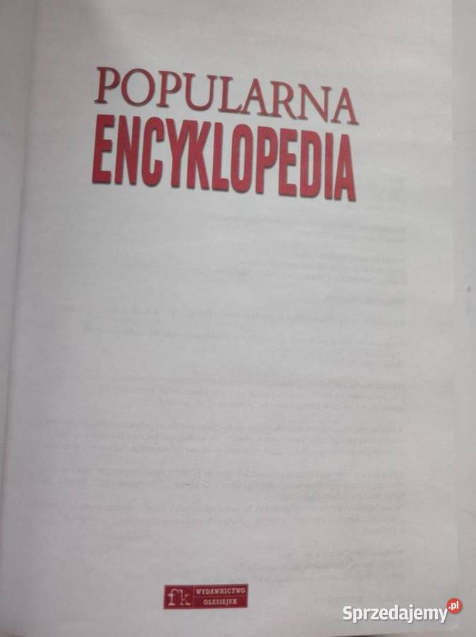 Popularna encyklopedia Collins Rok wydania 2009 Kielce