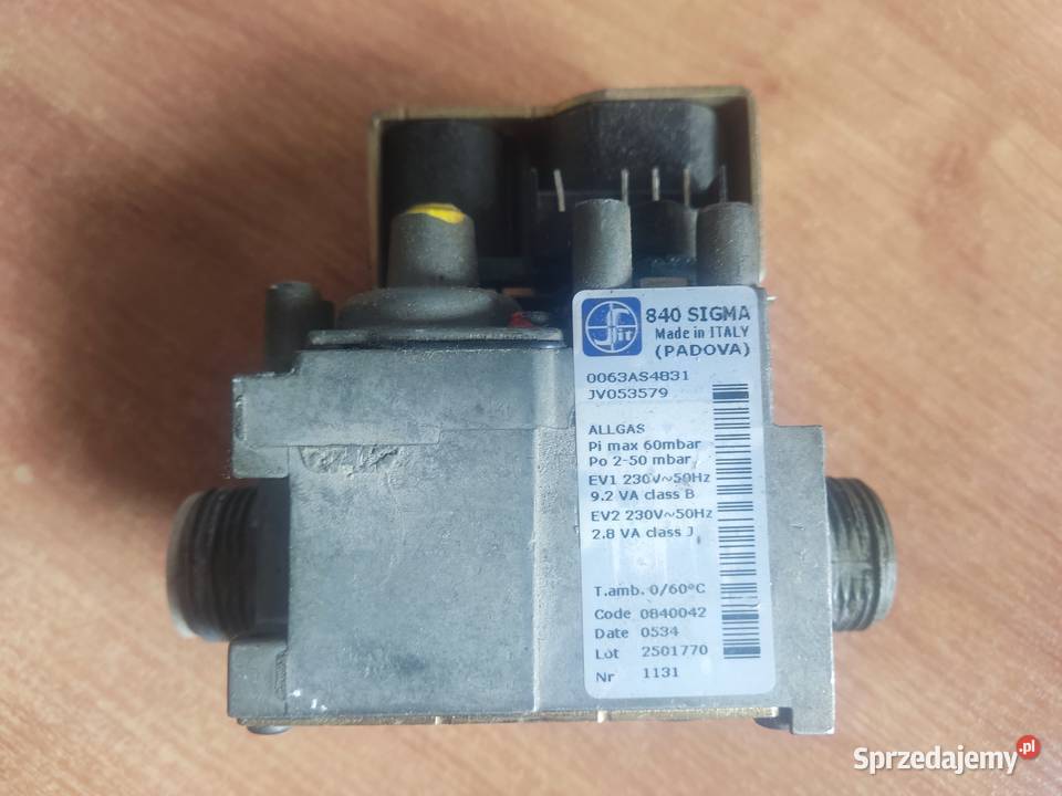armatura gazowa kotła Vaillant atmoVIT VK INT Grabówka