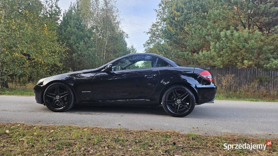 SLK 200LIFT BLACK SPORT udokumentowany przebieg aluminiowe felgi Warszawa