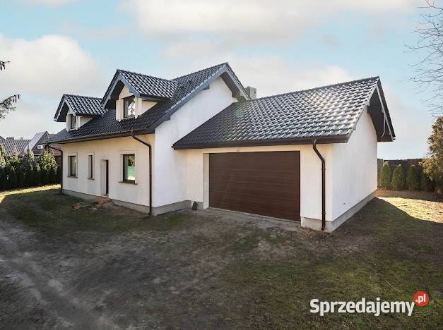 Sprzedam nowy dom jeziorem Mikorzyn koło Ślesina taras