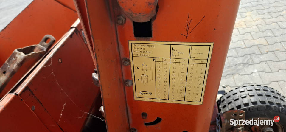 Sadzarka do ziemniaków czterorzędowa 4rzędowa łódzkie Oraczew sprzedam