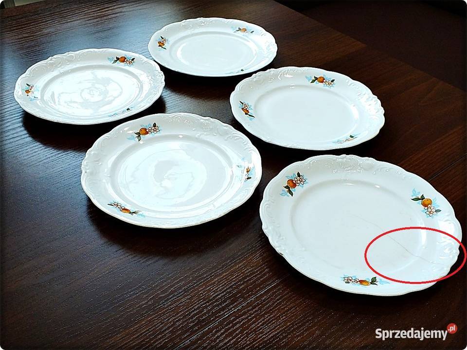 Talerz Talerzyk deserowy Fabryka Porcelany Wawel Żary sprzedam