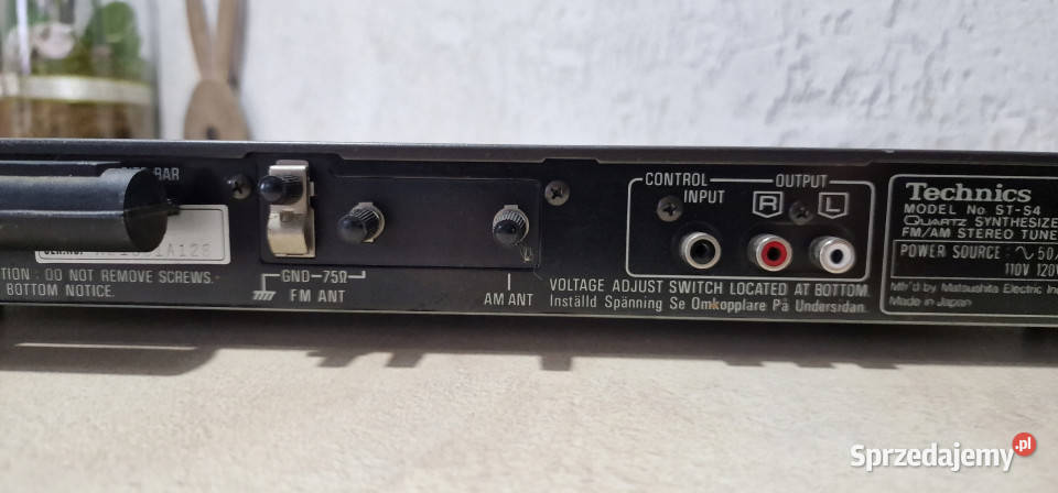 Tuner adio cyfrowe Technics STS4 ST S4 tuner Międzychód