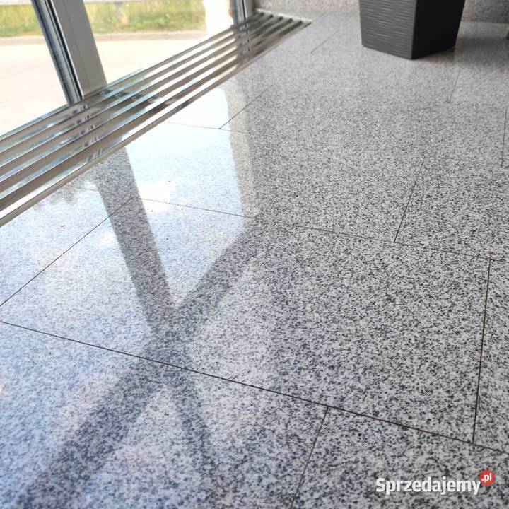 Płytki Granitowe Jasnoszare G603 poler 61x305x1 Łódź