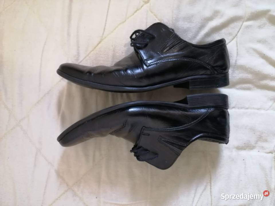 Wizytowe skórzane buty do garnituru Kraków