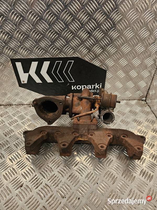 Turbosprężarka z kolektorem wydechowym JCB 3CX Gdynia sprzedam