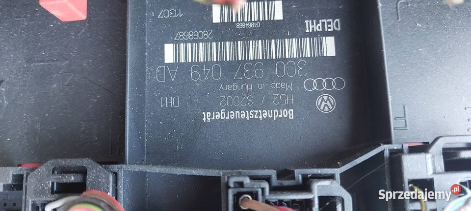 Moduł komfortu SKODA SEAT VW 3C0937049AD zachodniopomorskie Szczecin