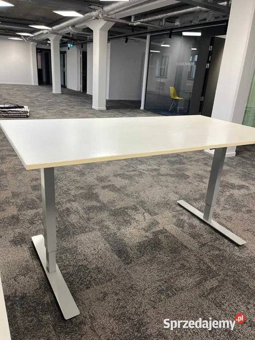 Nowoczesne biurko z elektryczną regulacją Biurka Warszawa
