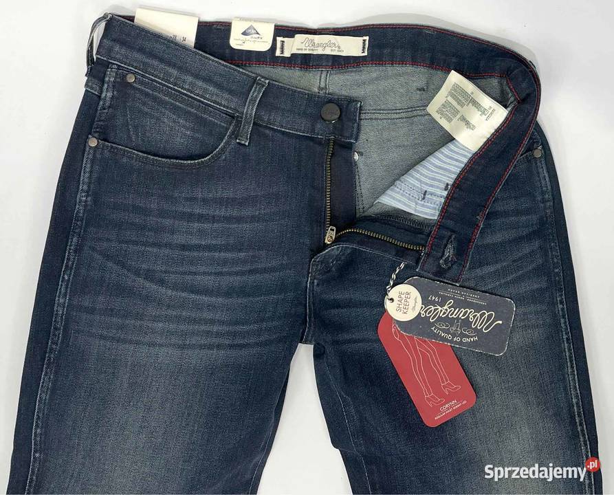 Spodnie damskie Wrangler Corynn Dark Lake Skinny Spodnie Pisz sprzedam
