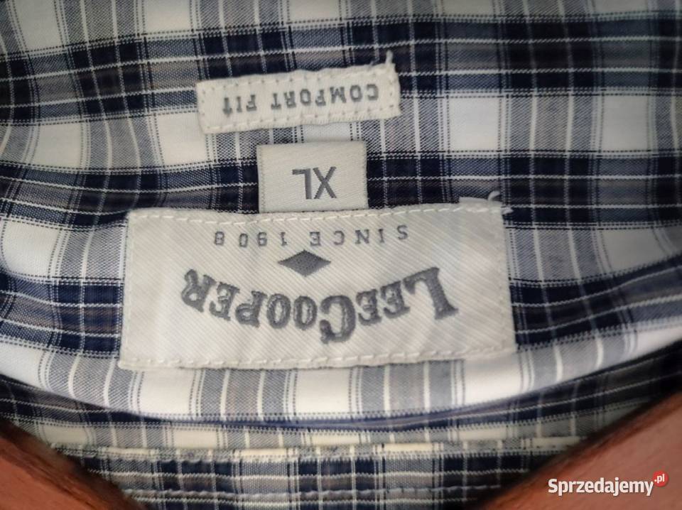 oryginalna męska koszula elegancka sportowa lee Kielce