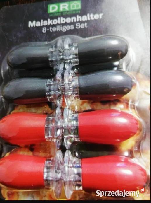 Zestaw uchwytów na kolby kukurydzy 8 sztuk lubuskie