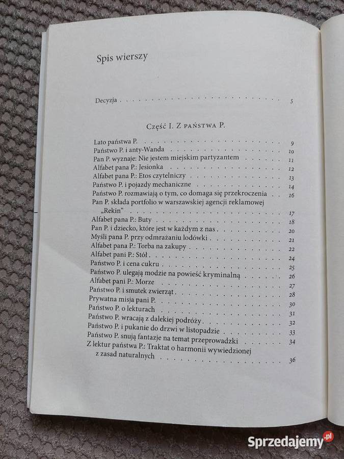 poezja Państwo P Dariusz Sośnicki Rok wydania 2009