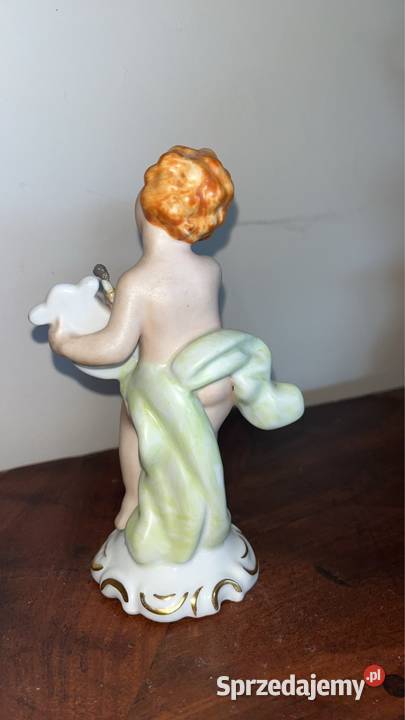 Figurka chłopca grającego na cymbałkach Gerold Porcelana i szkło Gdańsk sprzedam
