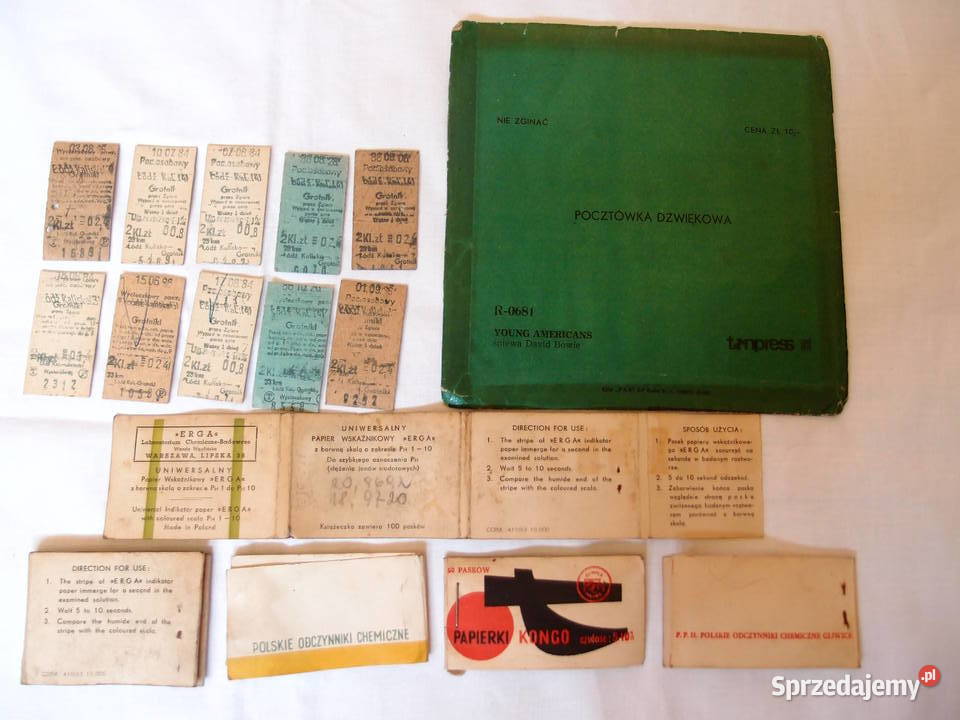 Nici BiletyPapierki wskaźnikowe