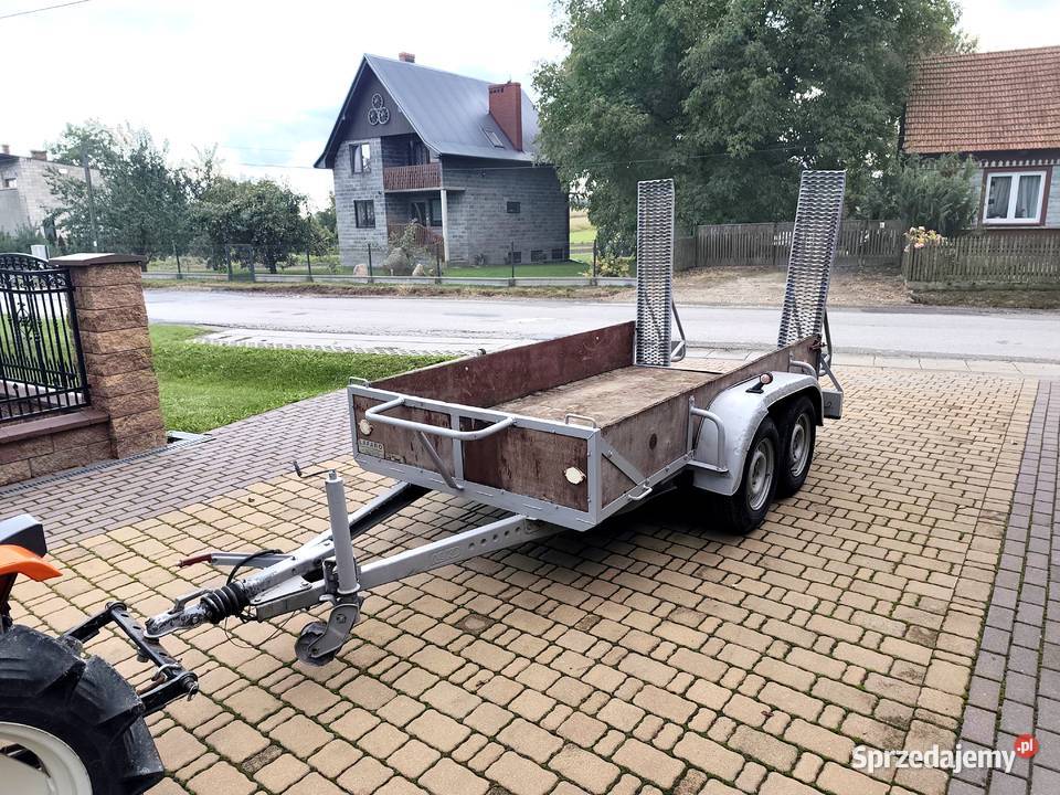 Przyczepa Pod Minikoparkę DMC 2500 Najazdy Wodzisław sprzedam