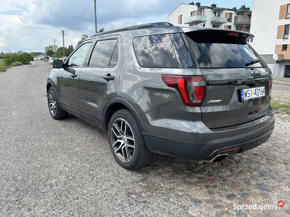 Ford Explorer 4x4 w bogatej wersji Sport IV mazowieckie Siedlce sprzedam