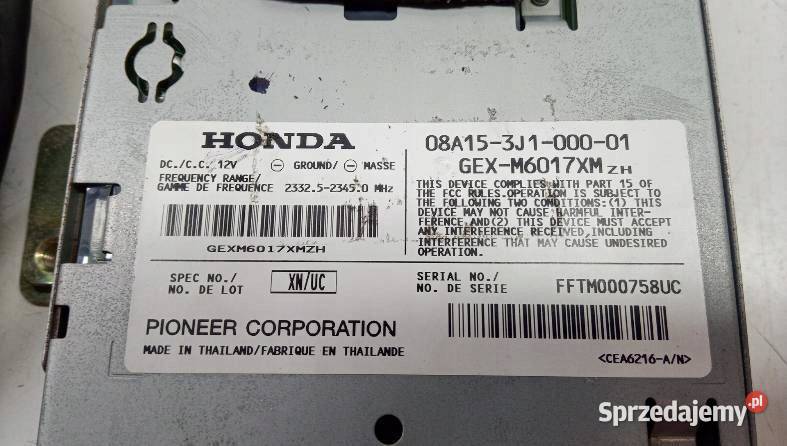 MODUŁ GEXM6017XM ZH Honda Civic VIII świętokrzyskie