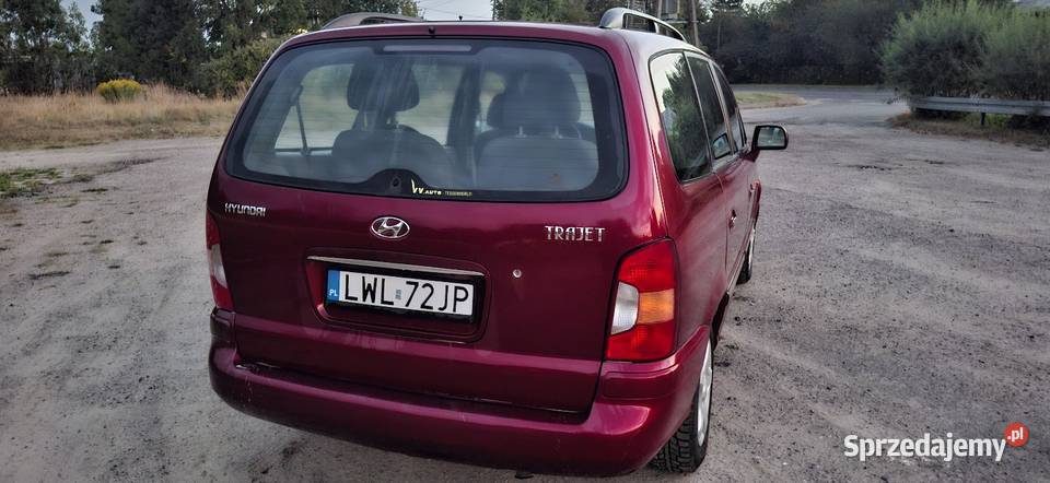 Hyundai Trajet 20 crdi długie opłaty