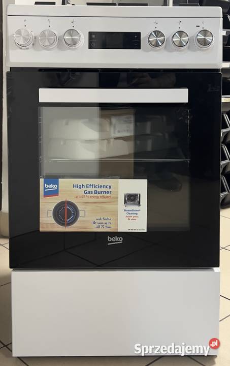 Outlet Agd Kuchnia gaz elektryczna Beko wolnostojące Warszawa