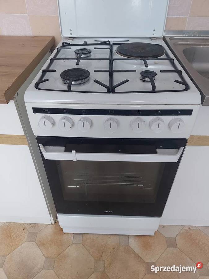 Kuchenka gazowa z piekarnikiem Amica