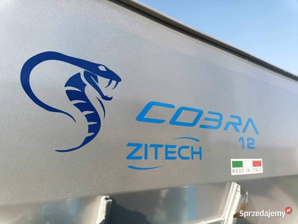 Wóz paszowy paszowóz poziomy ZITECH 12 m3 Cobra Stryków