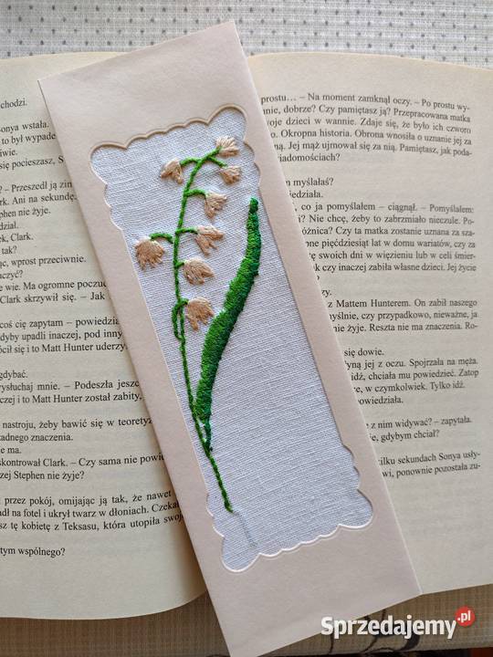 Zakładka do książki konwalia Kalisz