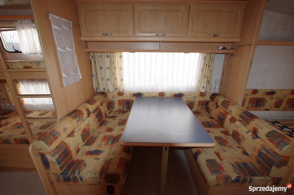 Przyczepa kempingowa 545 6 osobowa 1500 DMC Przyczepy i naczepy