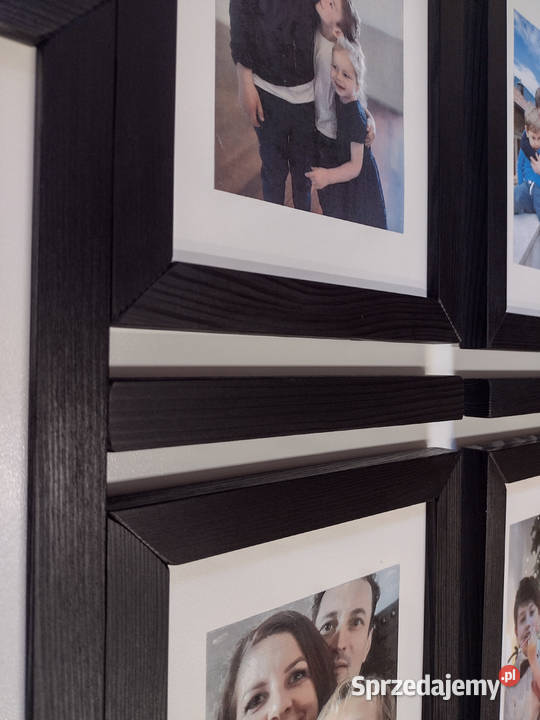 Drewniana Multirama Ramka na 6 zdjęć 15X21