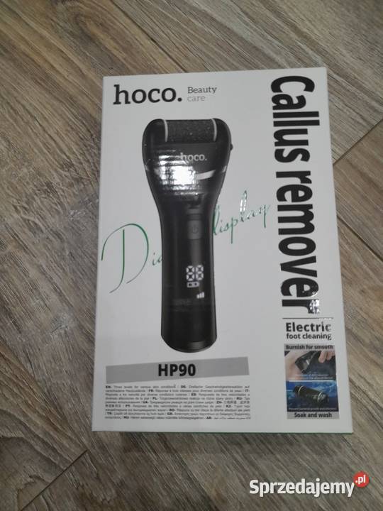 Elektryczny pilnik do stóp Hoco HP90 czarny małopolskie Wieliczka sprzedam