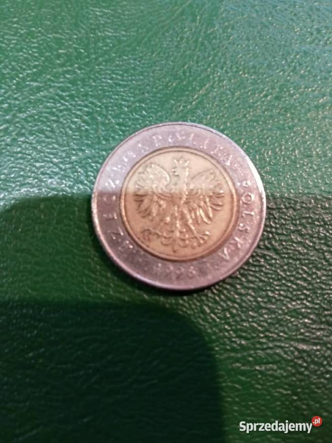 Moneta 5zlz 1996 roku Skoczów sprzedam