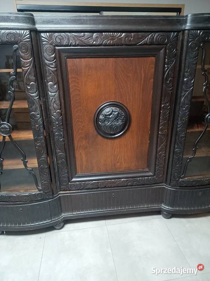 Biblioteka dębowa 185cm Leśna