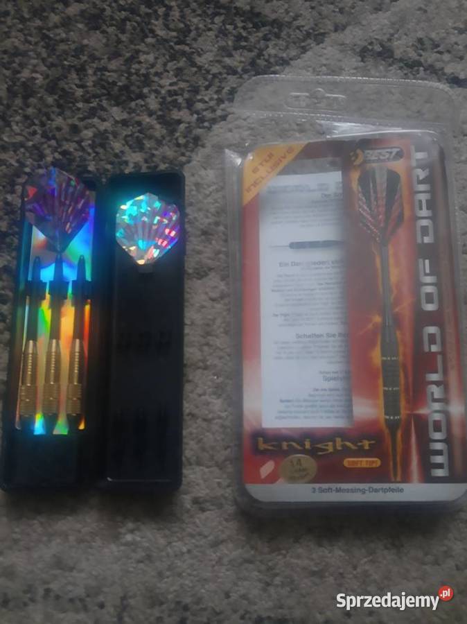 RZUTKI LOTKI PLASTIKOWE DART KNIGHT 3 BEST Karczmiska Pierwsze