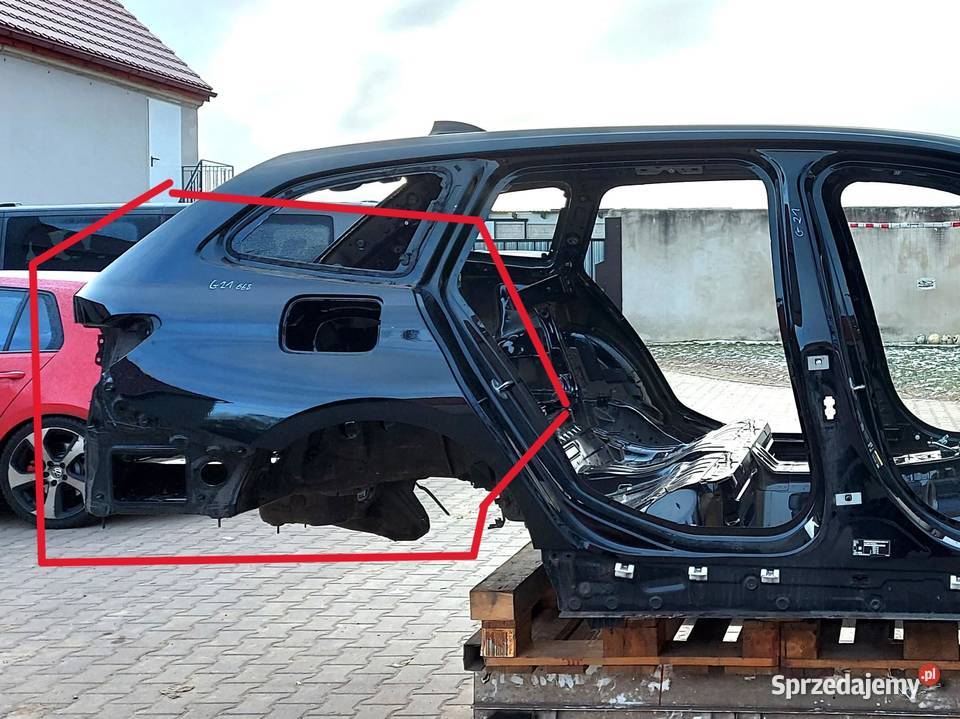 BMW G21 G20 Kombi ćwiartka prawa tylna krótka