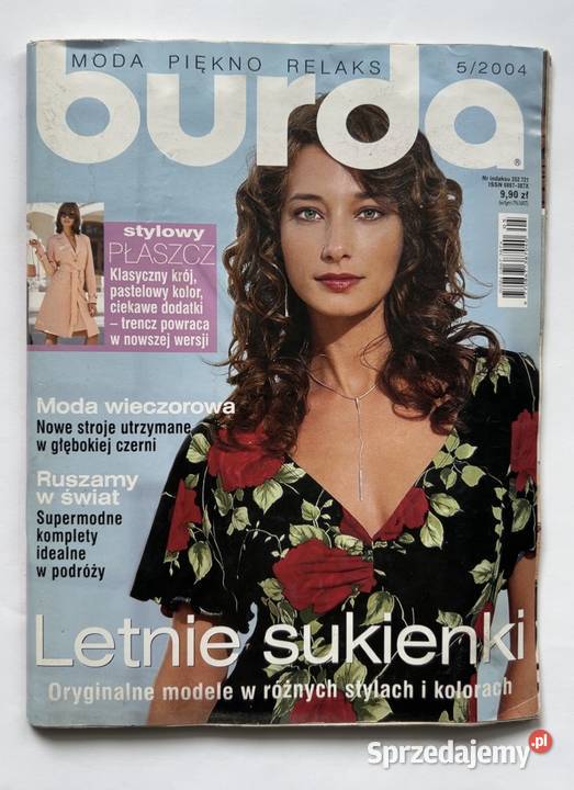 Burda 52004 magazyn krawiecki wykroje letnie Pozostałe Warszawa