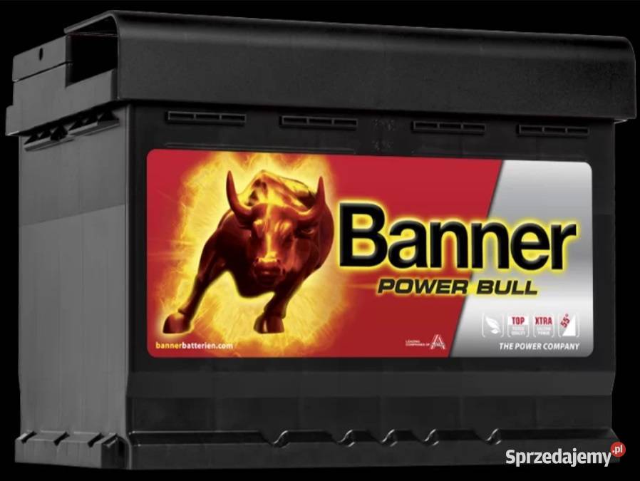 Akumulator Banner Power Bull 62Ah 550A EN PRAWY dolnośląskie Wrocław