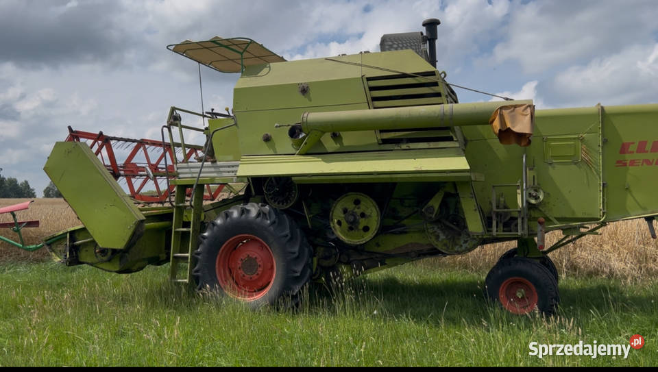Kombajn zbożowy Claas Senator Claas wielkopolskie Mikstat