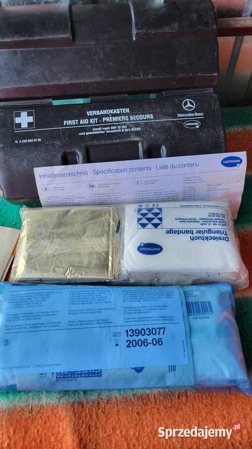 Apteczka samochodowa Mercedes Benz wielkopolskie