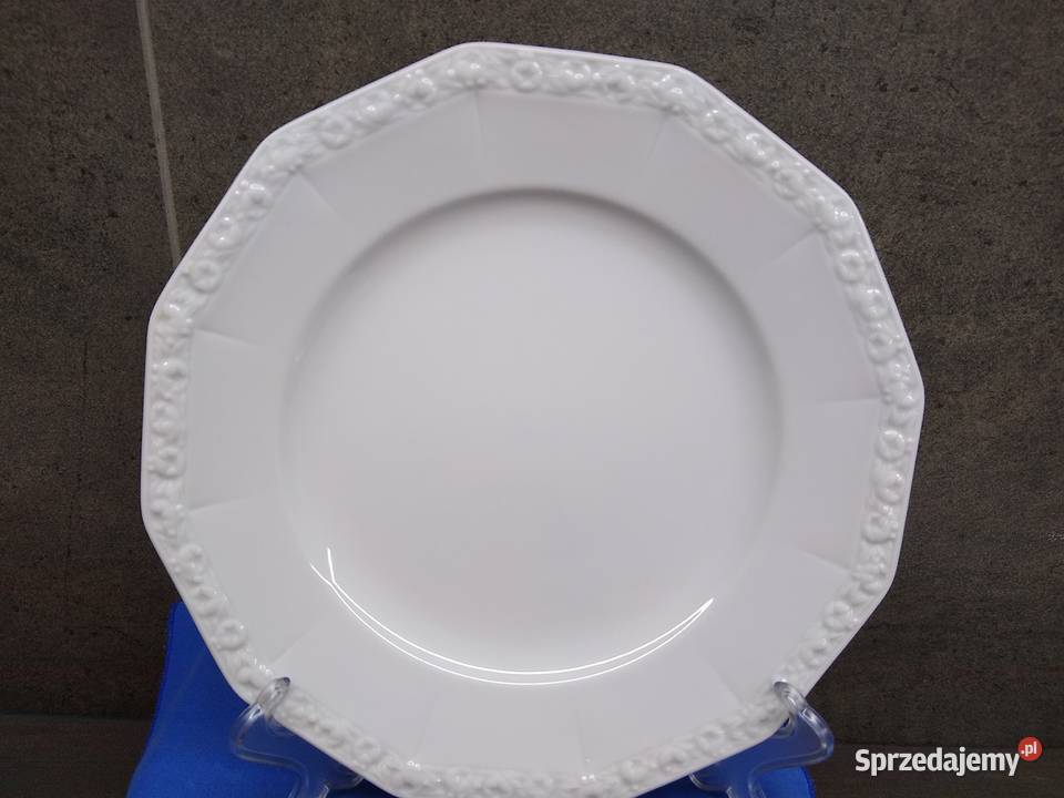 Talerz płytki Rosenthal Biała Maria 6 Porcelana i szkło wielkopolskie Kalisz