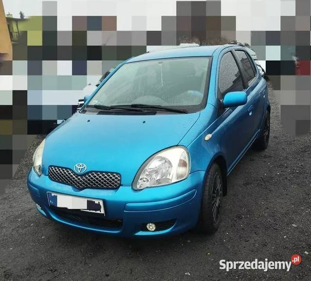 Toyota Yaris 10 automat z gazem 5drzwi niebieski Yaris