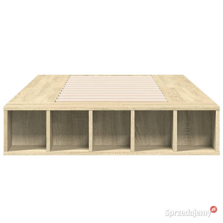 Rama łóżka dąb sonoma materiał drewnopochodny 190cm sprzedam