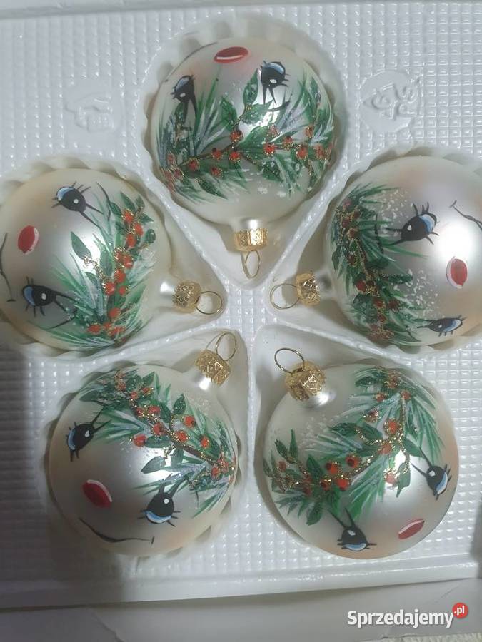 Bombki szklane choinkowe Ciechanowiec